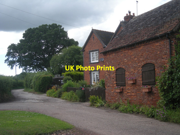 Photo 6"x4" Access road to Hoo Farm Blundies c2008
