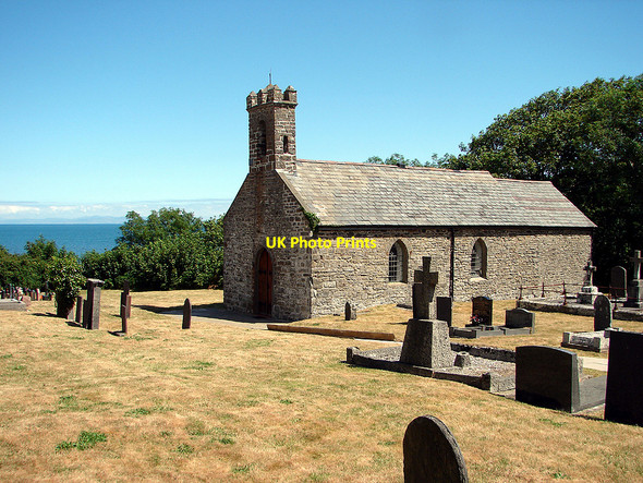 Photo 6"x4" St Ina's Church, Llanina New Quay\/Ceinewydd c2006