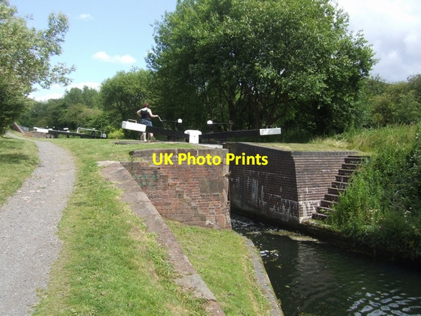 Photo 6"x4" Stourbridge Canal, Lock No. 6 Buckpool\/SO8986 c2008