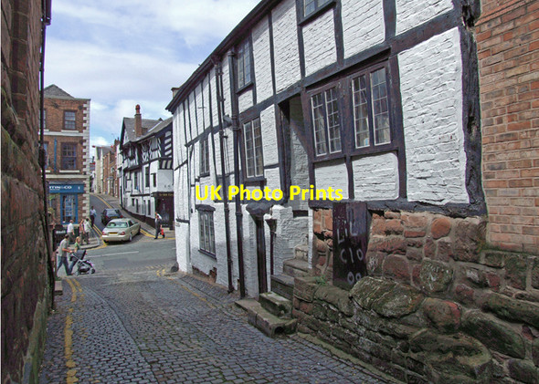 Photo 6"x4" St Olave Street Chester c2008