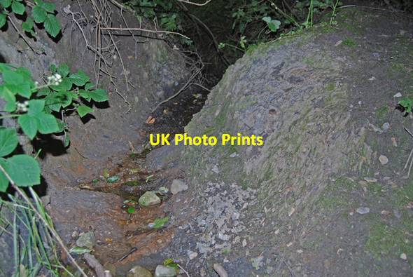 Photo 6"x4" Billinge geology - Shale outcrop Billinge c2008