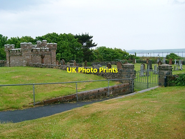 Photo 6"x4" Cairnryan Cemetery Cairnryan c2008