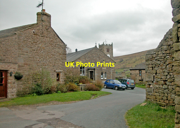 Photo 6"x4" Public Hall Muker c2004