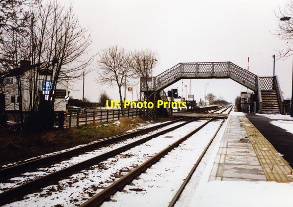 Photo 6"x4" Habrough station (1999) Habrough c1999