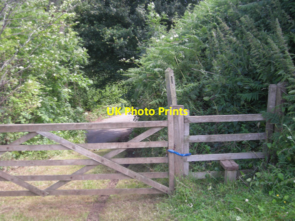 Photo 6"x4" Field exit Alveley c2008