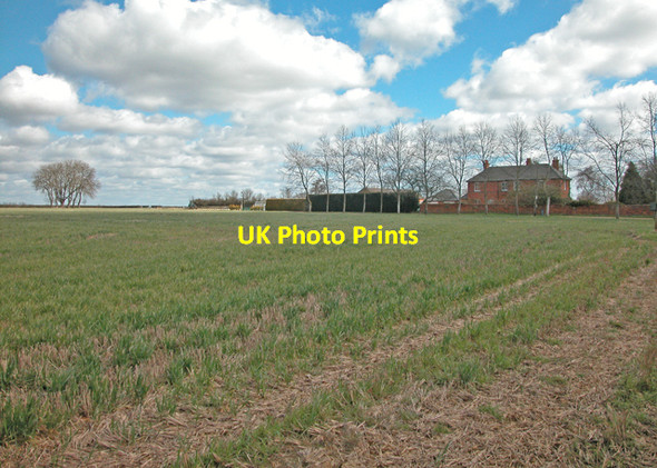 Photo 6"x4" Clifton Road farmland Clifton\/SP4831 c2006