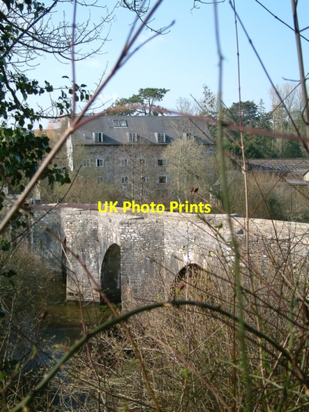 Photo 6"x4" Staverton Mill and Bridge Shinner's Bridge c2007