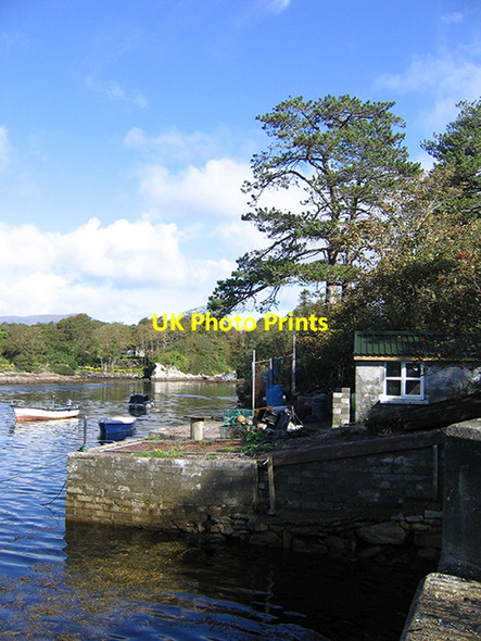 Photo 6"x4" Old pier near Sneem Sneem c2006