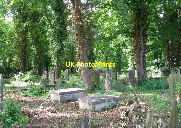 Photo 6"x4" St John's Church Graveyard - Church Lane, Kirkheaton Cockley Hill c2008