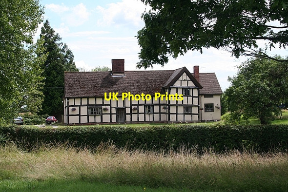 Photo 6"x4" Timber framed house, Hall Green Great Malvern c2008