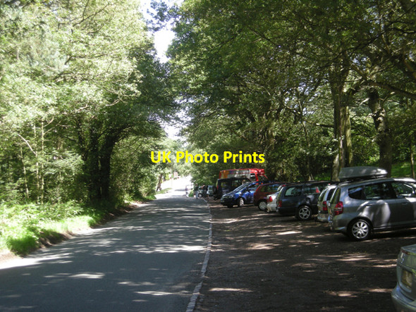 Photo 6"x4" Cars parked near Holy Austin Rock Kinver c2008
