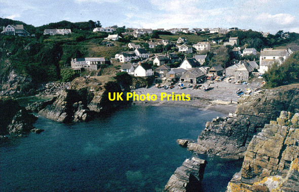 Photo 6"x4" Cadgwith (1984) Cadgwith c1984
