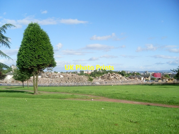 Photo 6"x4" Rubble, formerly Clydebank College Clydebank\/NS4970 c2008