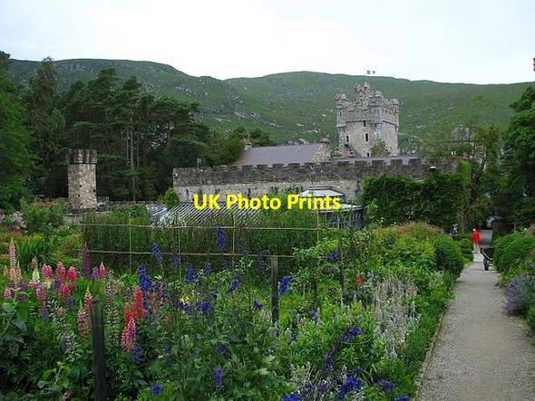 Photo 6"x4" Glenveagh Castle and gardens Church Hill\/C0615 c2008
