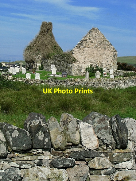 Photo 6"x4" Clondahorkey Old Church, Kill Dunfanaghy c2008