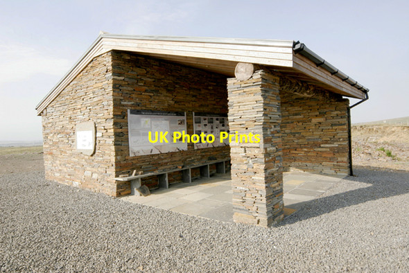 Photo 6"x4" The Visitor Centre at Achanarras Quarry. Spittal\/ND1654 c2008