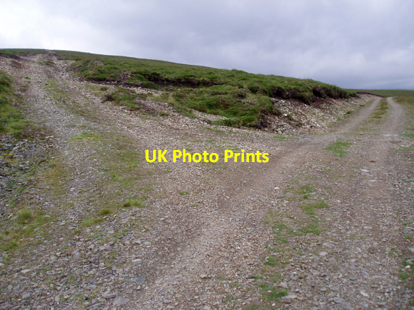 Photo 6"x4" Track Junction on Cnap Chaochan Aitinn Geal Charn\/NJ1410 c2008