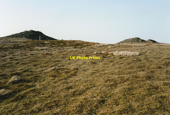 Photo 6"x4" The summit of Pen Pumlumon Arwystli Pen Pumlumon Arwystli c1993