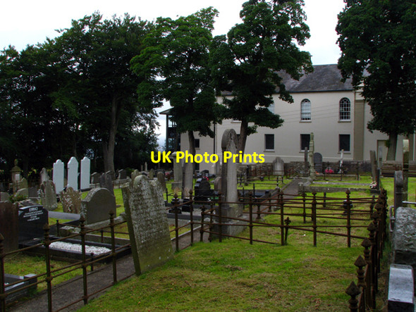 Photo 6"x4" Churchyard, Castlereagh Presbyterian Church Moneyreagh c2008
