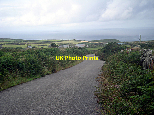 Photo 6"x4" Lane to Trevean Morvah c2008