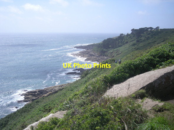 Photo 6"x4" Slinke Dean on the SWC path Raginnis c2008