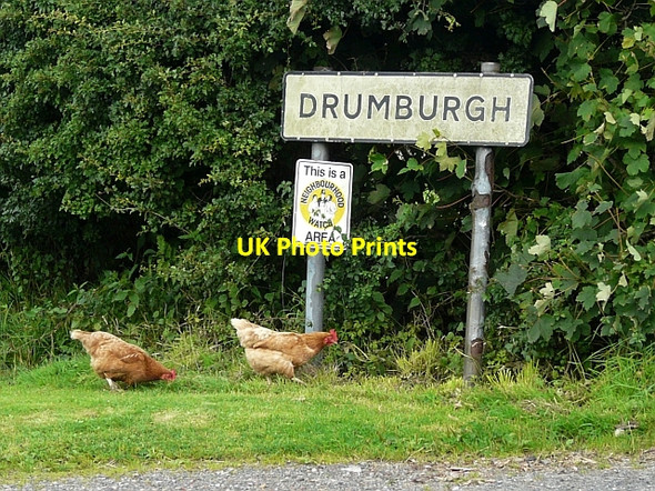 Photo 6"x4" Drumburgh neighbourhood watch Drumburgh c2008