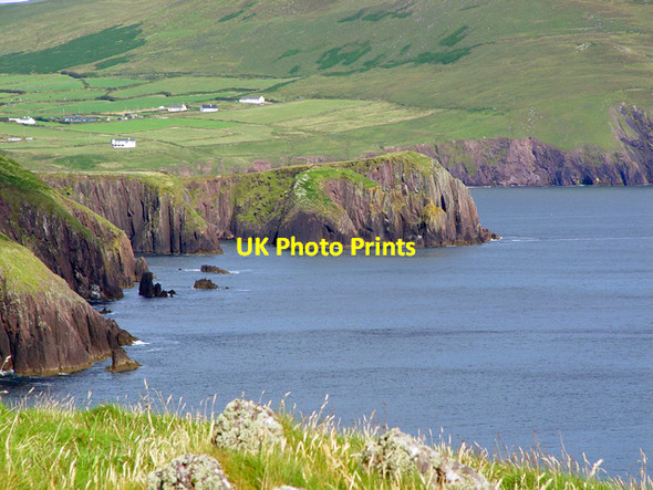 Photo 6"x4" The cliffs east of Dunn Cinn Tire Dingle\/Q4400 c2003