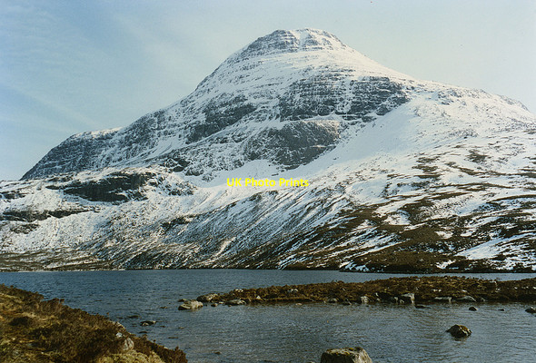 Photo 6"x4" Loch an Eoin and Maol Chean-dearg Loch na Craoibhe-caorainn c1994