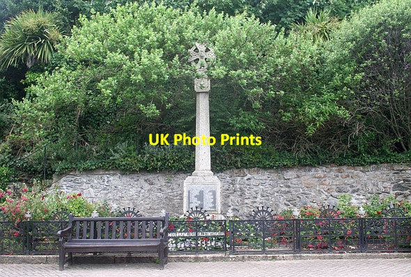 Photo 6"x4" Marazion war memorial Gwallon c2008