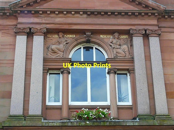 Photo 6"x4" Window, Ewart Library Dumfries c2008