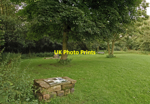 Photo 6"x4" Picnic area at Sidings Lane Rainford c2008