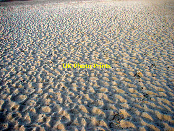 Photo 6"x4" Sand pattern Llandecwyn c2007