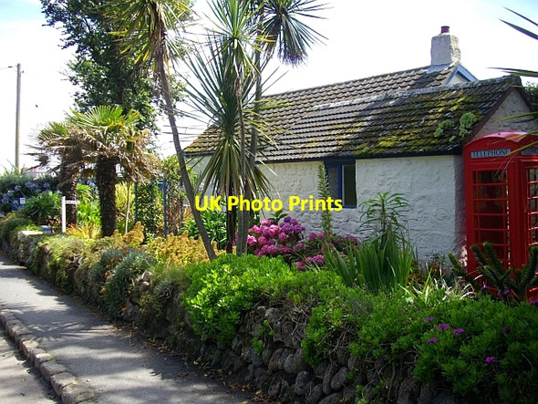 Photo 6"x4" Nowhere, Old Town, St. Mary's Hugh Town c2008