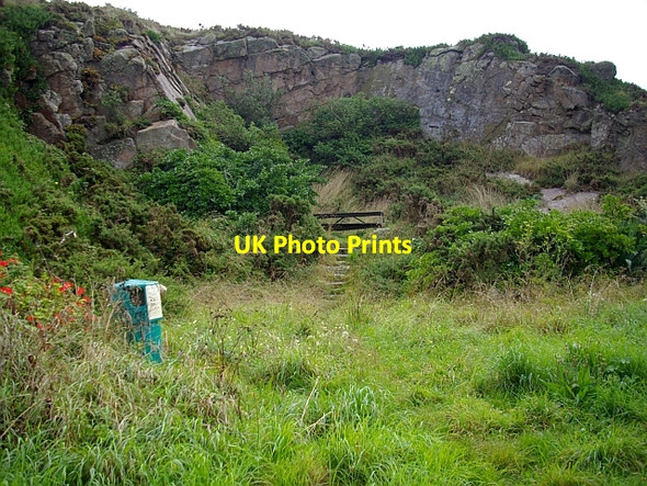 Photo 6"x4" Old quarry, Porthcressa, St. Mary's Hugh Town c2008