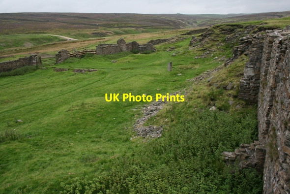 Photo 6"x4" Cupola Smelt Mill Grassington c2008