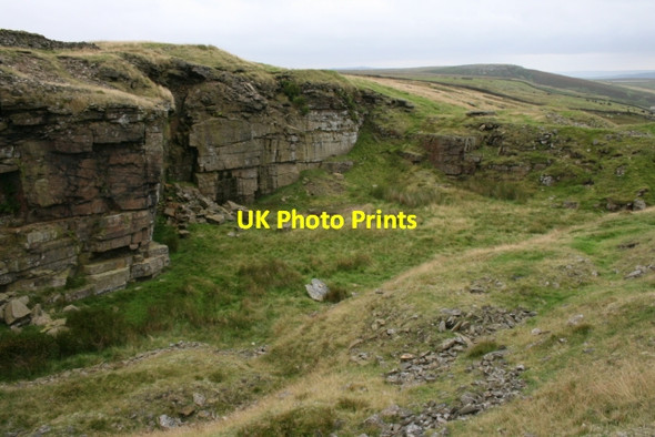 Photo 6"x4" Quarry at Cupola Corner Grassington c2008