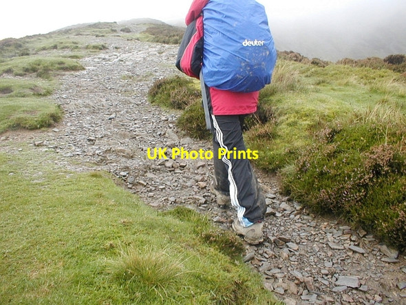 Photo 6"x4" Slogging Up Sleet How in the Cloud Spring Bank\/NY2224 c2008