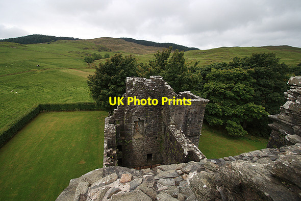 Photo 6"x4" From the Ramparts of Carnasserie Castle Carnassarie c2008