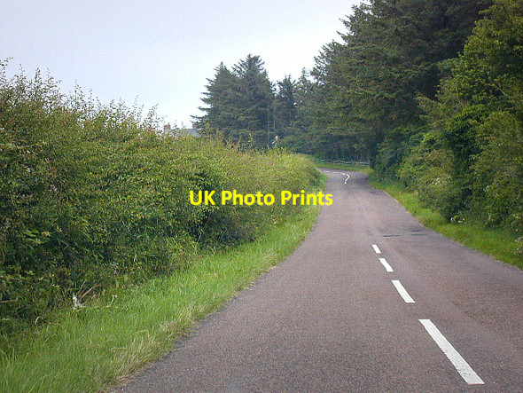 Photo 6"x4" Approaching Smeafield level crossing Detchant c2008
