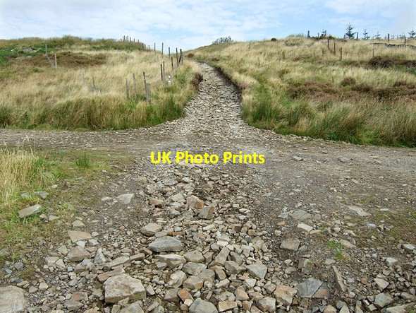 Photo 6"x4" Sarn Helen Roman Road, Hirfynydd Nant-y-cafn c2008 P1