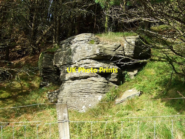 Photo 6"x4" Carn Cornel Site, Hirfynydd Crynant\/Creunant\/SN7905 c2008