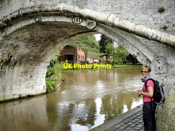 Photo 6"x4" Christleton - bridge 121 Boughton Heath c2008