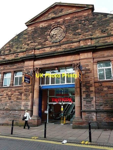 Photo 6"x4" Market entrance on Fisher Street Carlisle c2008