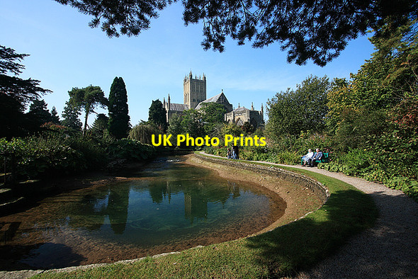 Photo 6"x4" The Wells, Bishop's Palace Gardens - Wells Wells c2008