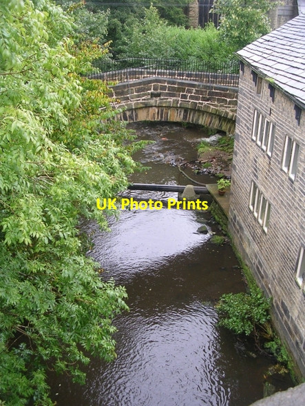 Photo 6"x4" River Ryburn - Elland Road, Ripponden Barkisland c2008