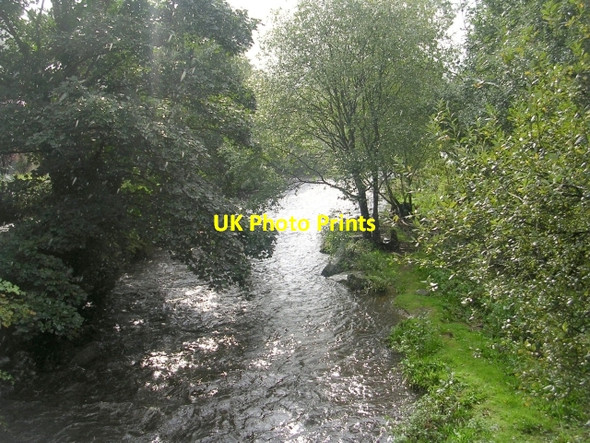 Photo 6"x4" View from Victoria Bridge  - Water Street, Sowerby Bridge Sowerby Bridge c2008