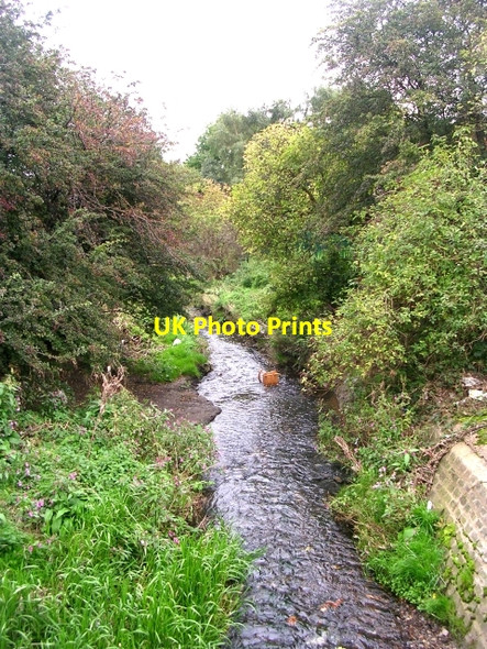 Photo 6"x4" Stream - Flanshaw Road Wakefield\/SE3320 c2008