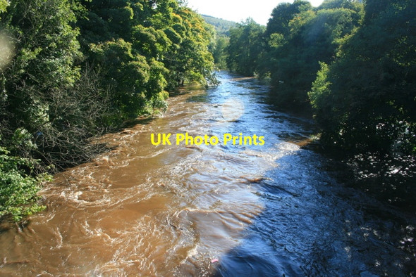 Photo 6"x4" Turbulent River Crich Carr c2008