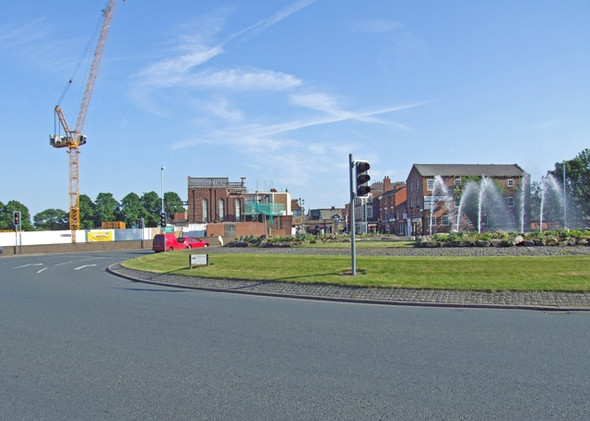 Photo 6"x4" Northgate roundabout Chester c2009