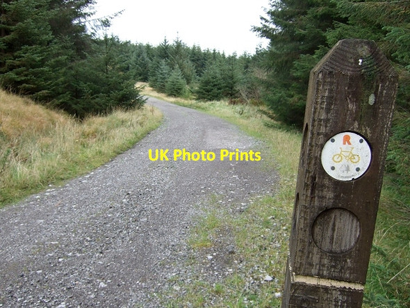 Photo 6"x4" Rhondda Community Route, Chwarelau Blaencorrwg Blaenrhondda c2008